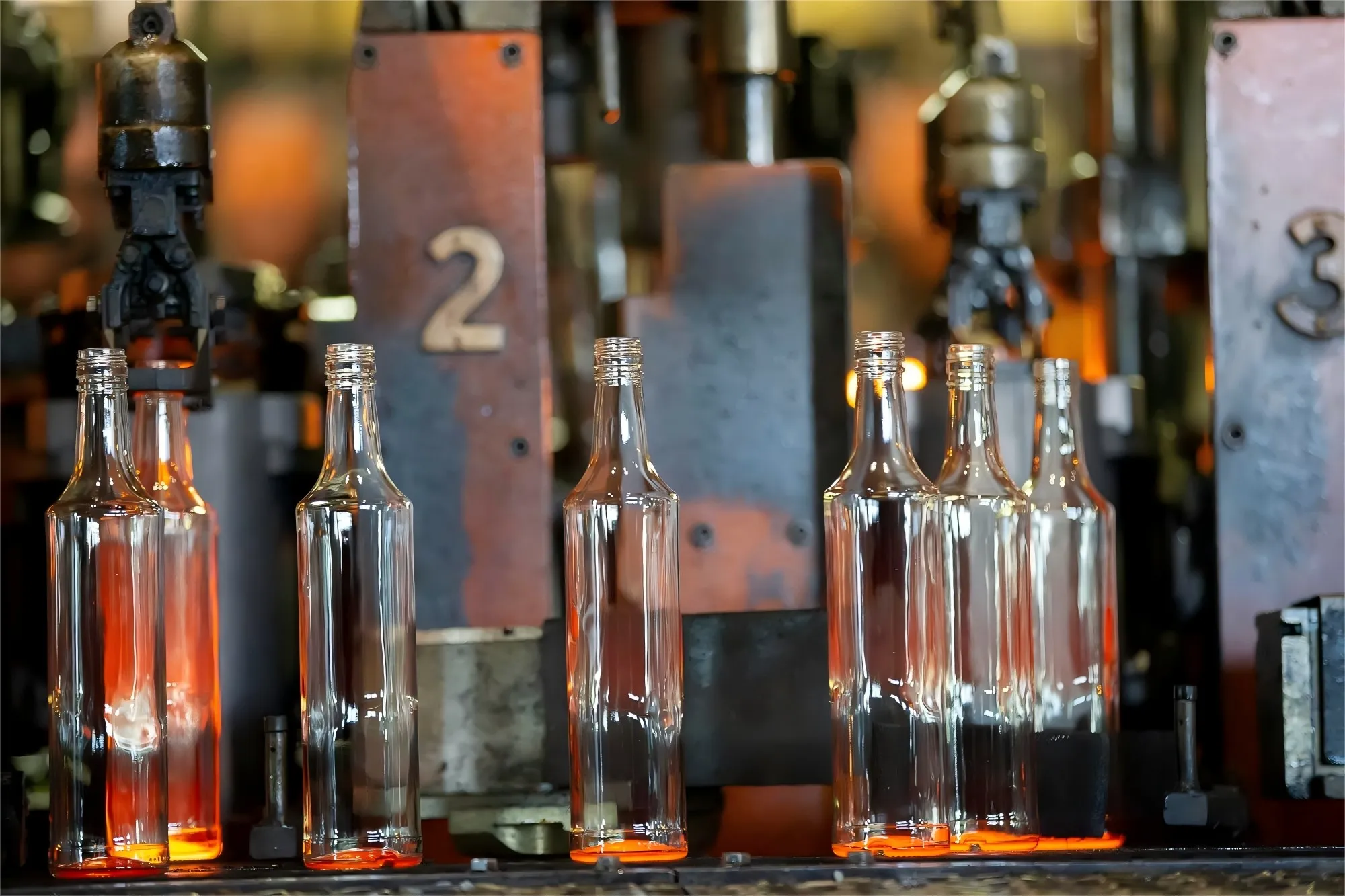Glass bottle production line Glass bottle production line